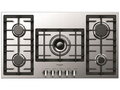 36" Fulgor Milano 400 Series Knob Controls Gas Cooktop - F4GK36S1