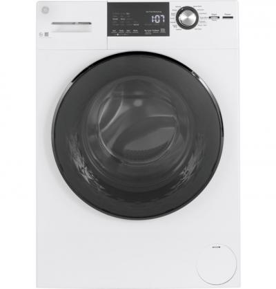 24" GE Energy Star 2.8 Cu. Ft. Capacity Stainless Steel Drum Frontload Washer - GFW148SSMWW