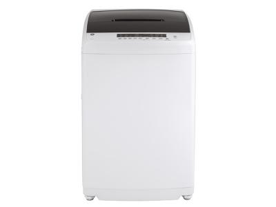 24" GE 3.3 Cu. Ft. (IEC) Space-Saving Stationary Washer With Stainless Steel Basket - GNW128SSMWW