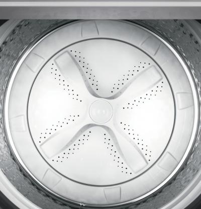 27" GE 5.2  Cu. Ft. Capacity Smart Washer With Sanitize - GTW840CSNWS