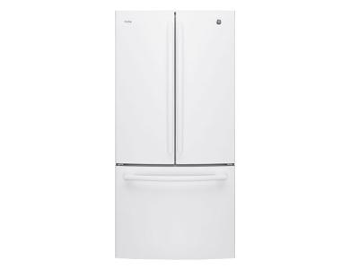 33" GE Profile 24.5 Cu. Ft. French Door Bottom-Mount With Factory Installed Icemaker - PNE25NGLKWW