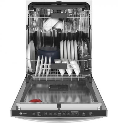 24" GE Profile Built-In Tall Tub Dishwasher with Stainless Steel Tub - PDT785SYNFS