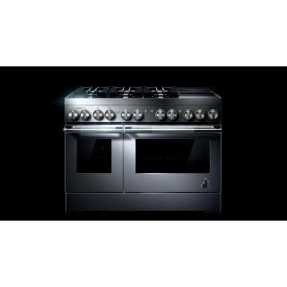 48" Jenn-Air Rise Dual-Fuel Professional Range with Chrome-Infused Griddle And Steam Assist - JDSP548HL